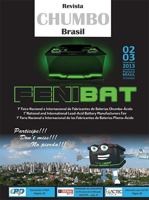 ESSA EDIÇÃO MARCA A PRIMEIRA ETAPA DA FENIBAT