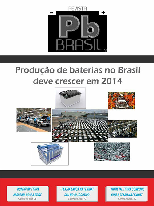 PRODUÇÃO DE BATERIAS NO BRASIL DEVE CRESCER EM 2014