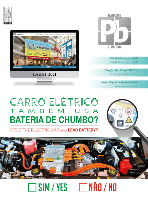 CARRO ELÉTRICO TAMBÉM USA BATERIA DE CHUMBO?